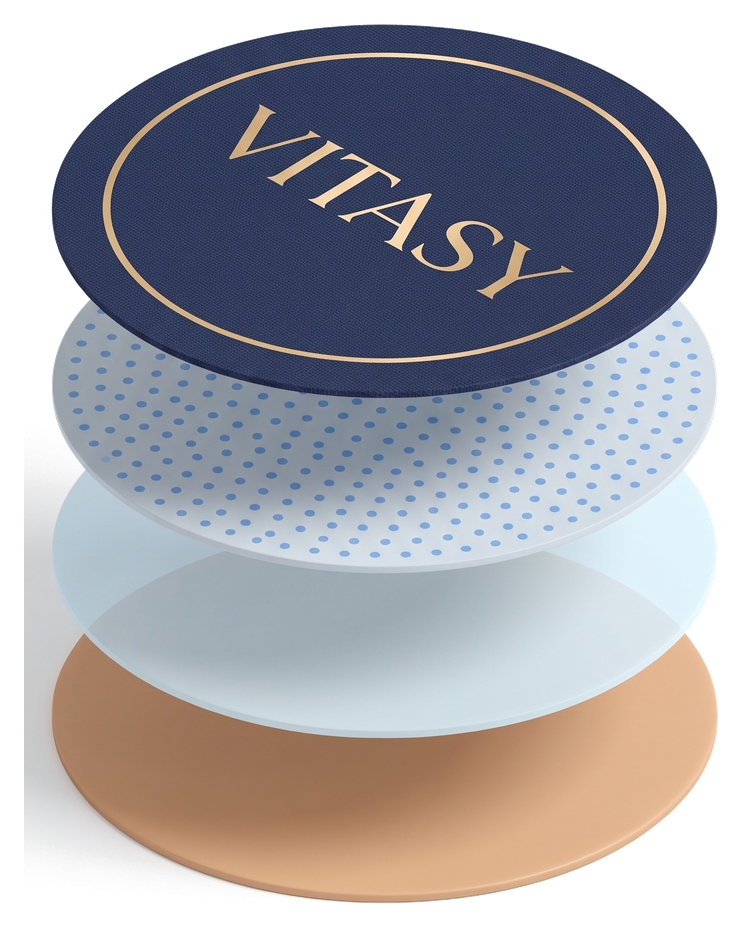 The four layers of a Vitasy patch
