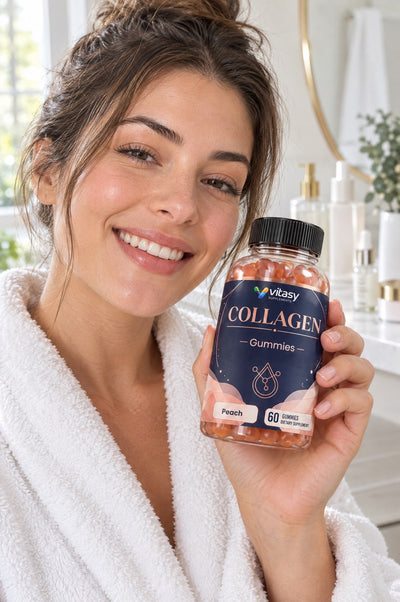 Morning routine with Vitasy Collagen Gummies