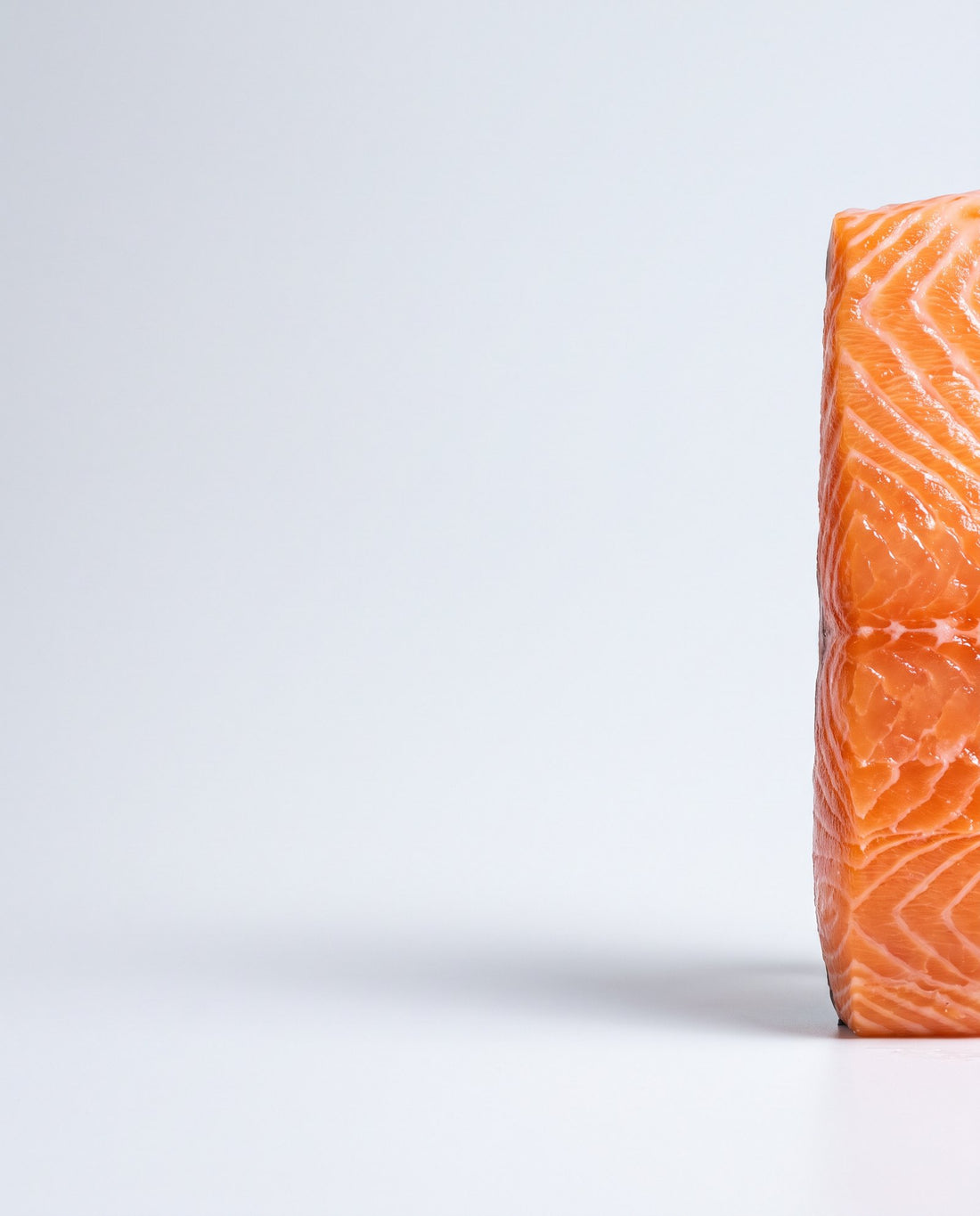 Fresh salmon fillet, a natural food source of vitamin B12