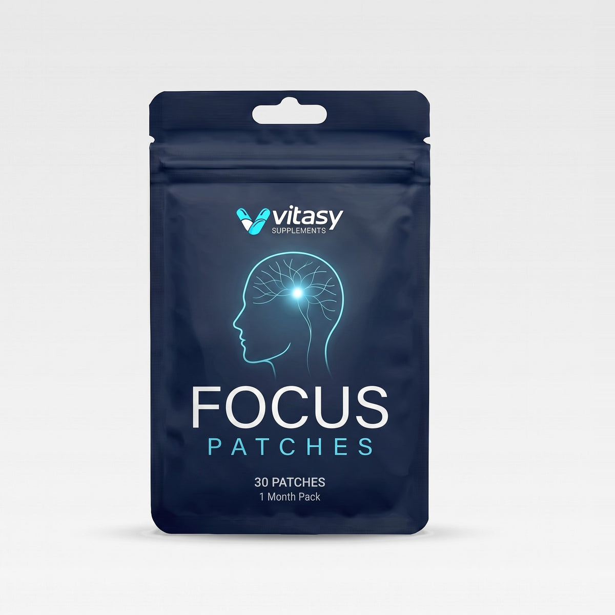 Vitasy Focus Patches pouch, 30 patches