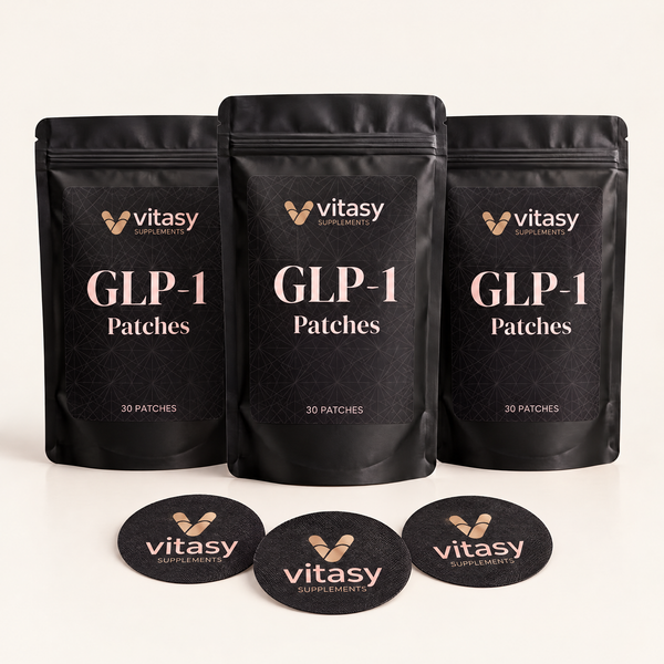 Three pouches of berberine patches