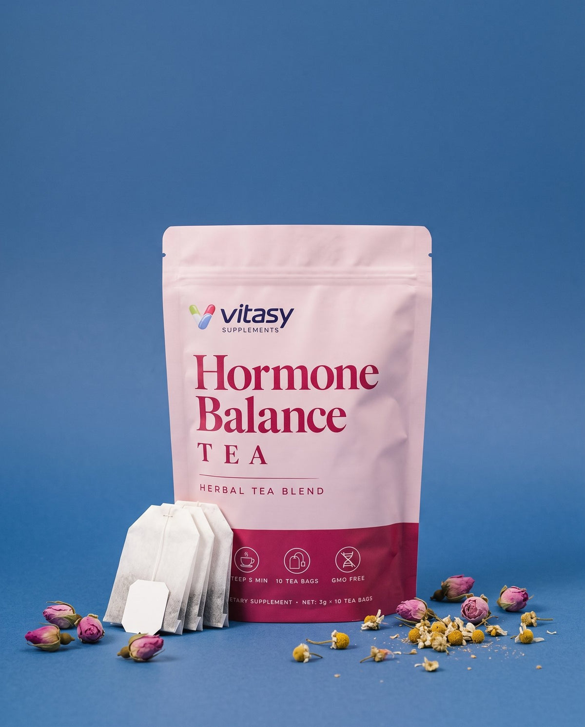 Vitasy Hormone Balance Tea pouch with tea bags