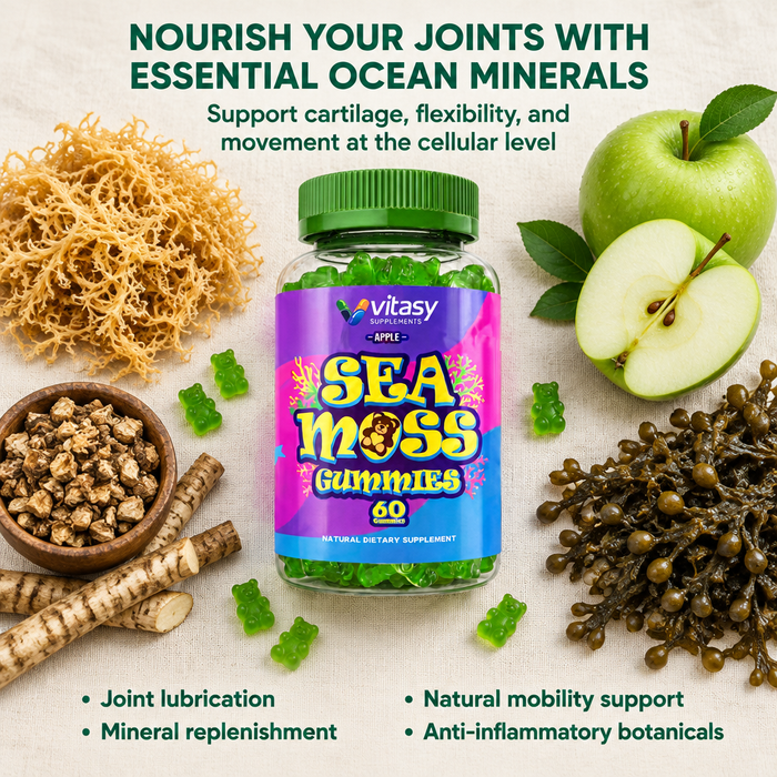 Sea Moss Gummies v5 - Nourish Your Joints Ingredients