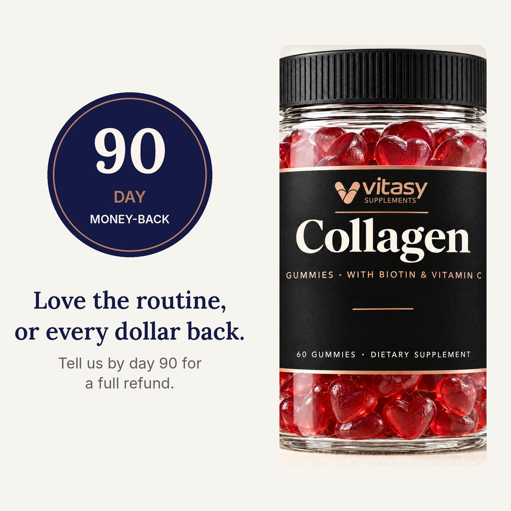 Vitasy 90-day money-back guarantee