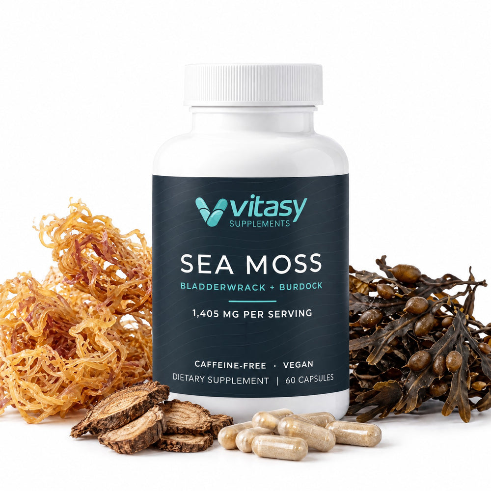 Vitasy Sea Moss Capsules bottle