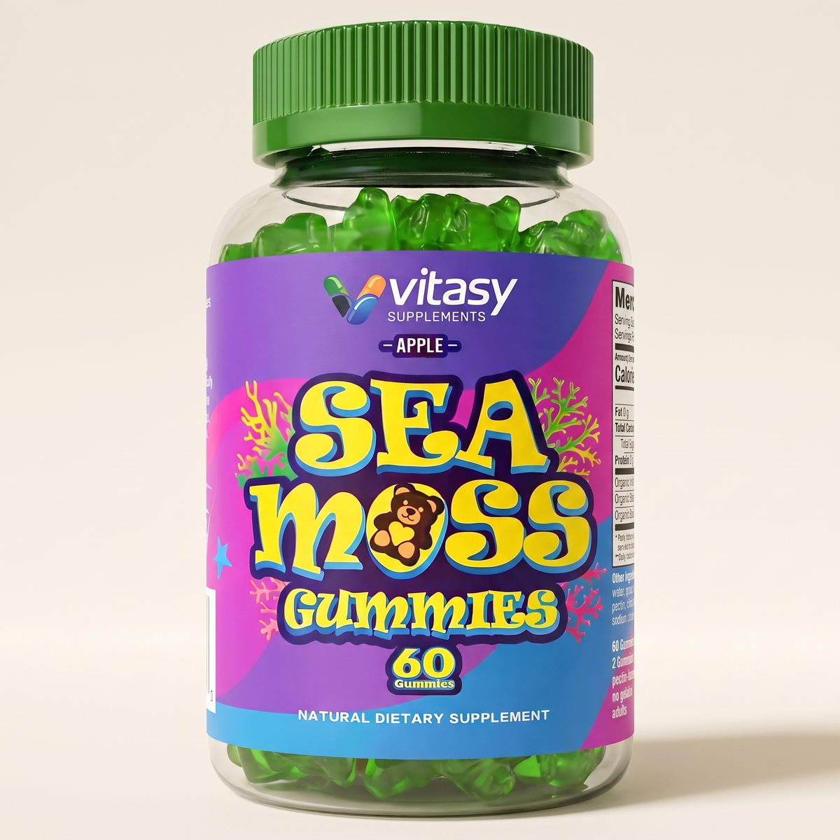 Sea Moss Gummies v2 - 01 Apple Hero