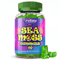 Sea Moss Gummies - Sea Moss You Look Forward to Taking - 1600mg Organic Irish Sea Moss Per Serving - 60 Gummies, 30 Servings