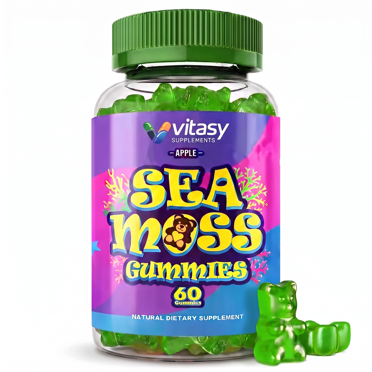 Sea Moss Gummies v4 - 01 Apple Hero