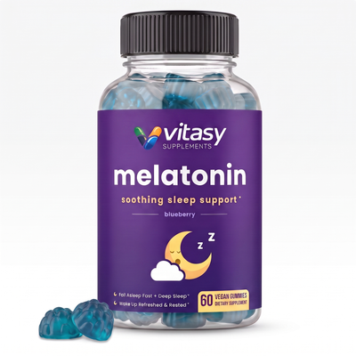 Melatonin Gummies v4 - Blueberry Hero