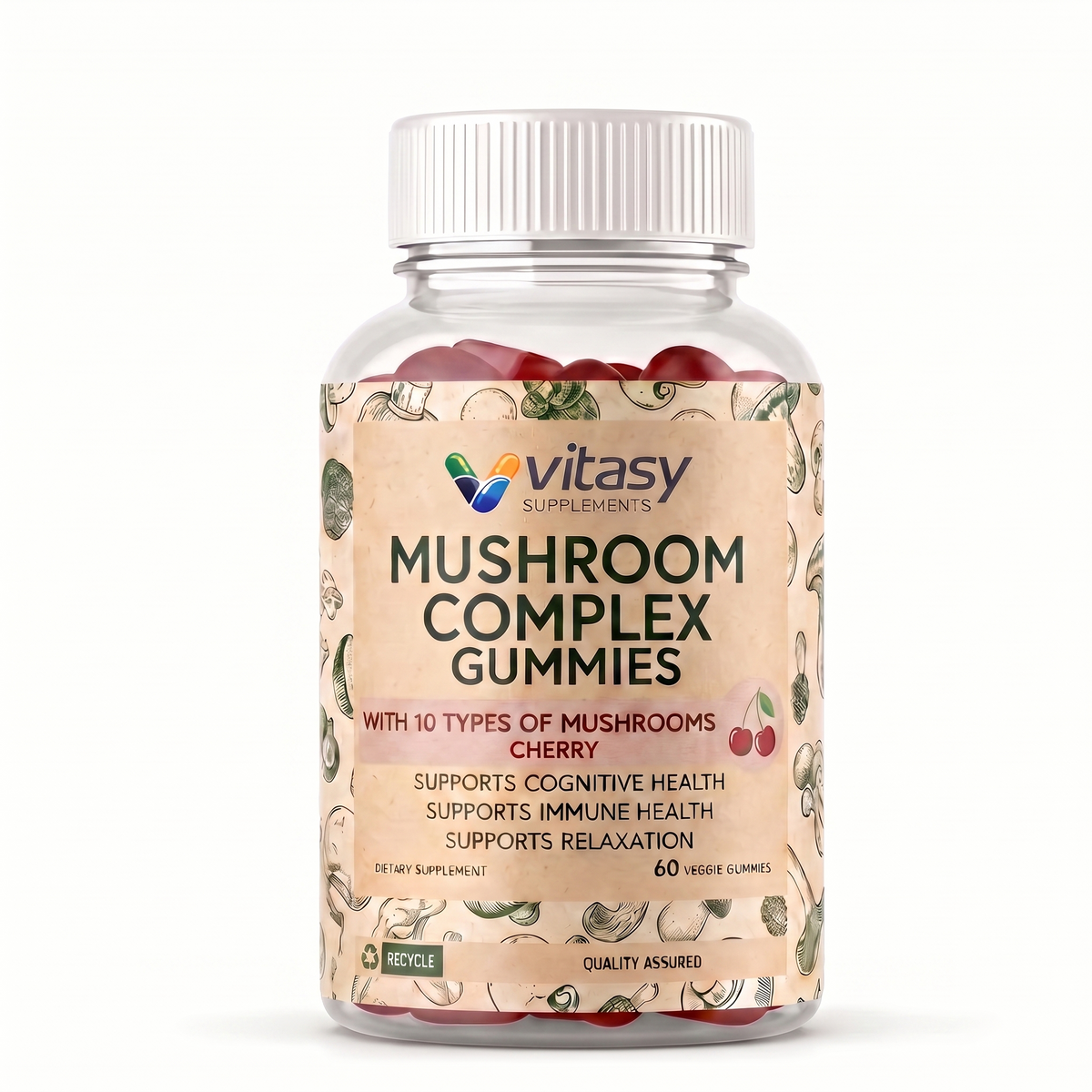 Mushroom Gummies v4 - 01 hero cherry