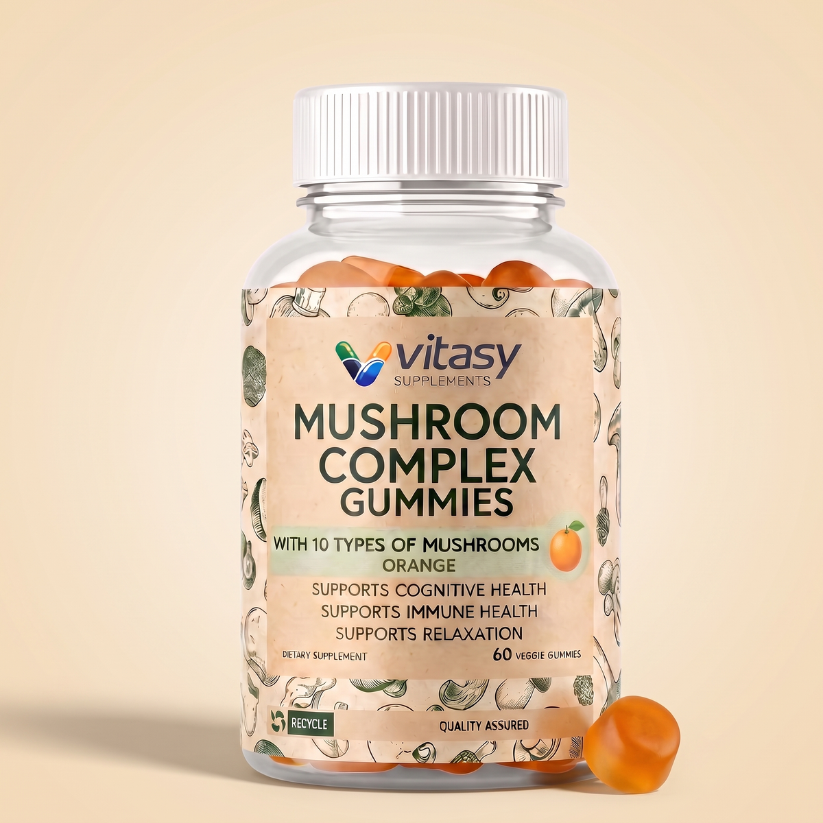 Mushroom Gummies v3 - 01 hero orange