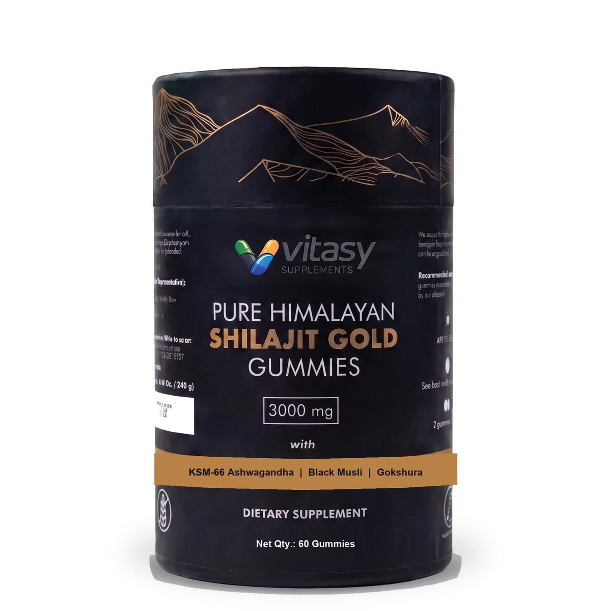 Shilajit Gummies v3 - 01 Single-Bottle Front Hero