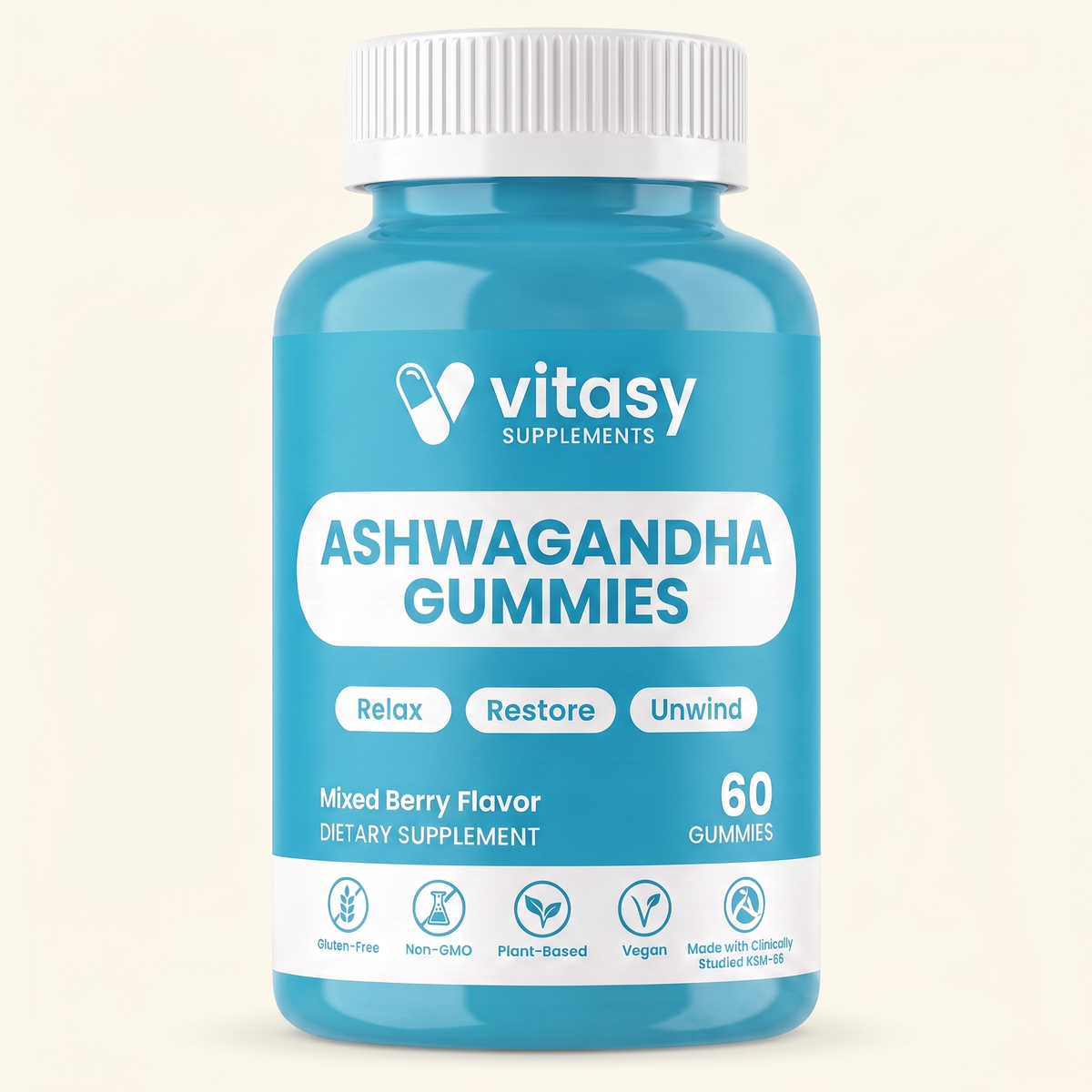 Ashwaganda Gummies v8 - Mixed Berry Gallery Image 1 Hero