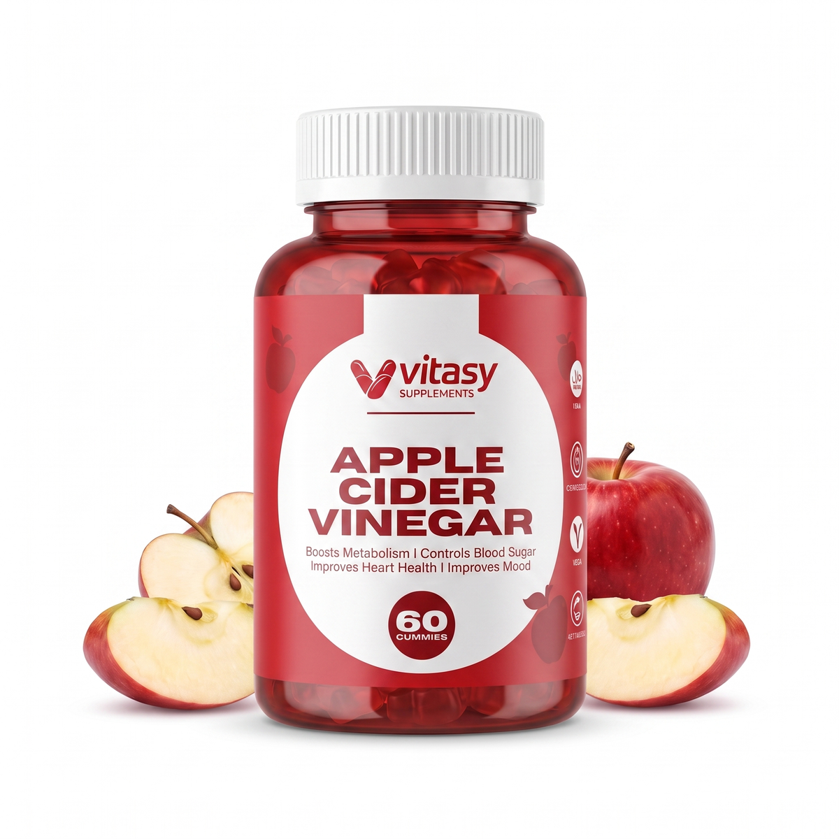 Apple cider vinegar Gummies v2 - Product hero