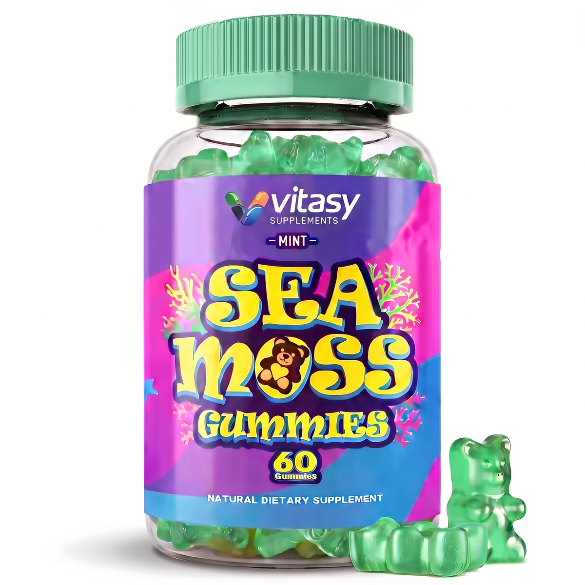 Sea Moss Gummies v4 - 01 Mint Hero
