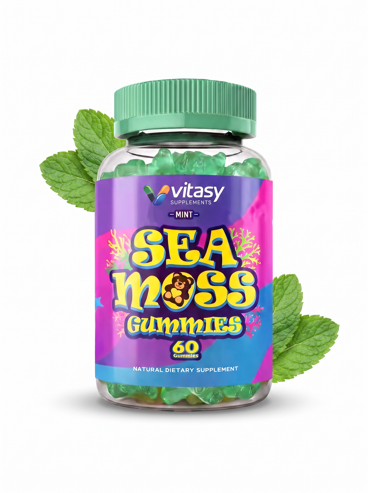 Sea Moss Gummies v3 - 01 Mint Hero