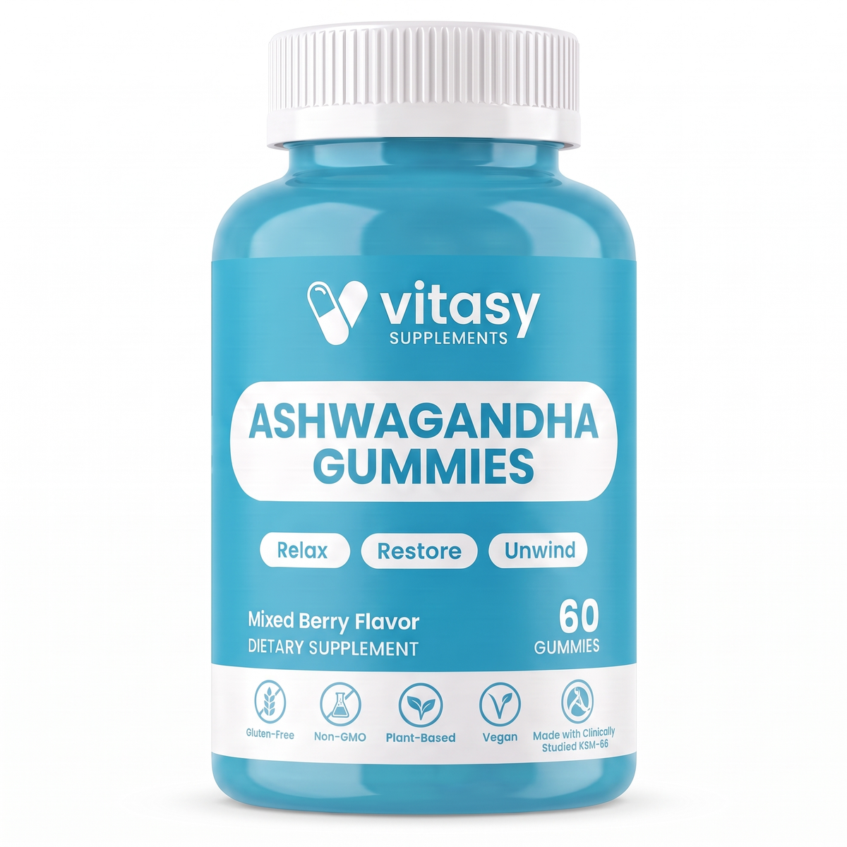 Ashwaganda Gummies v6 - Mixed Berry Gallery Image 1 Hero