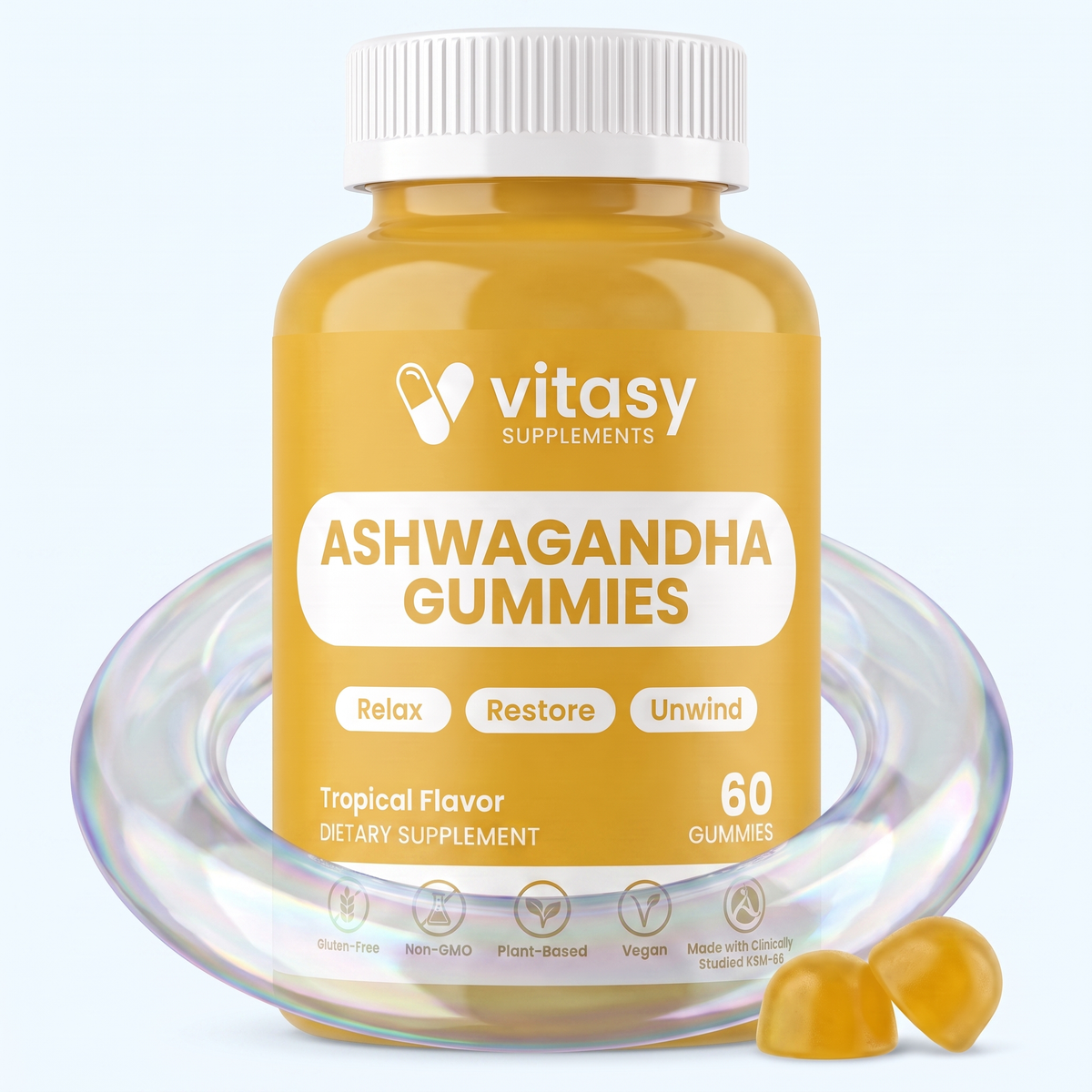 Ashwaganda Gummies v4 - Tropical Gallery 1