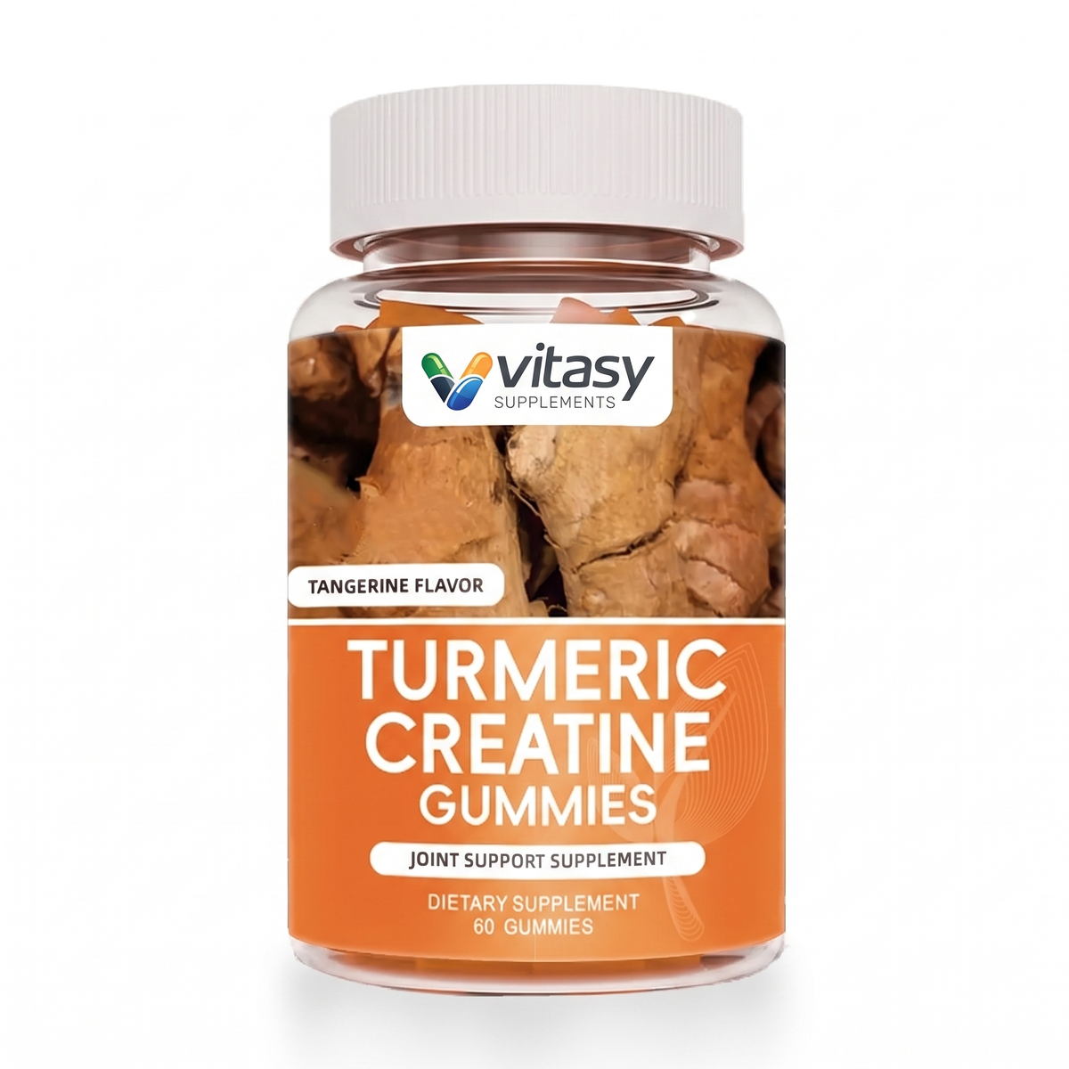 Turmeric Gummies v6 - Tangerine product hero