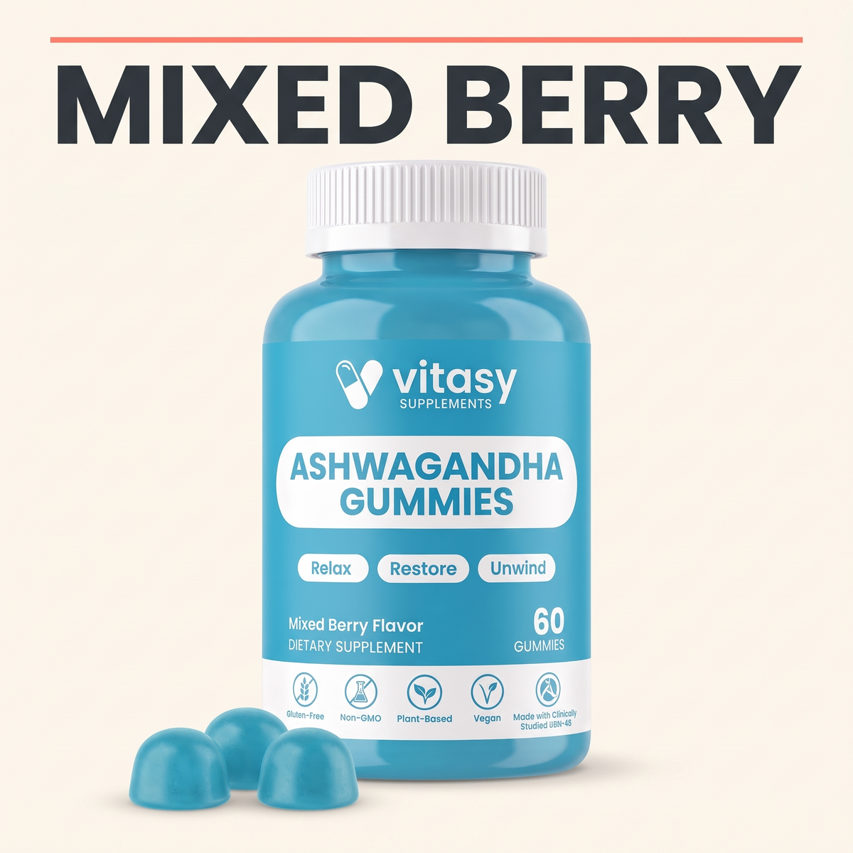 Ashwaganda Gummies v11 - Gallery Image 02 Flavor indicator