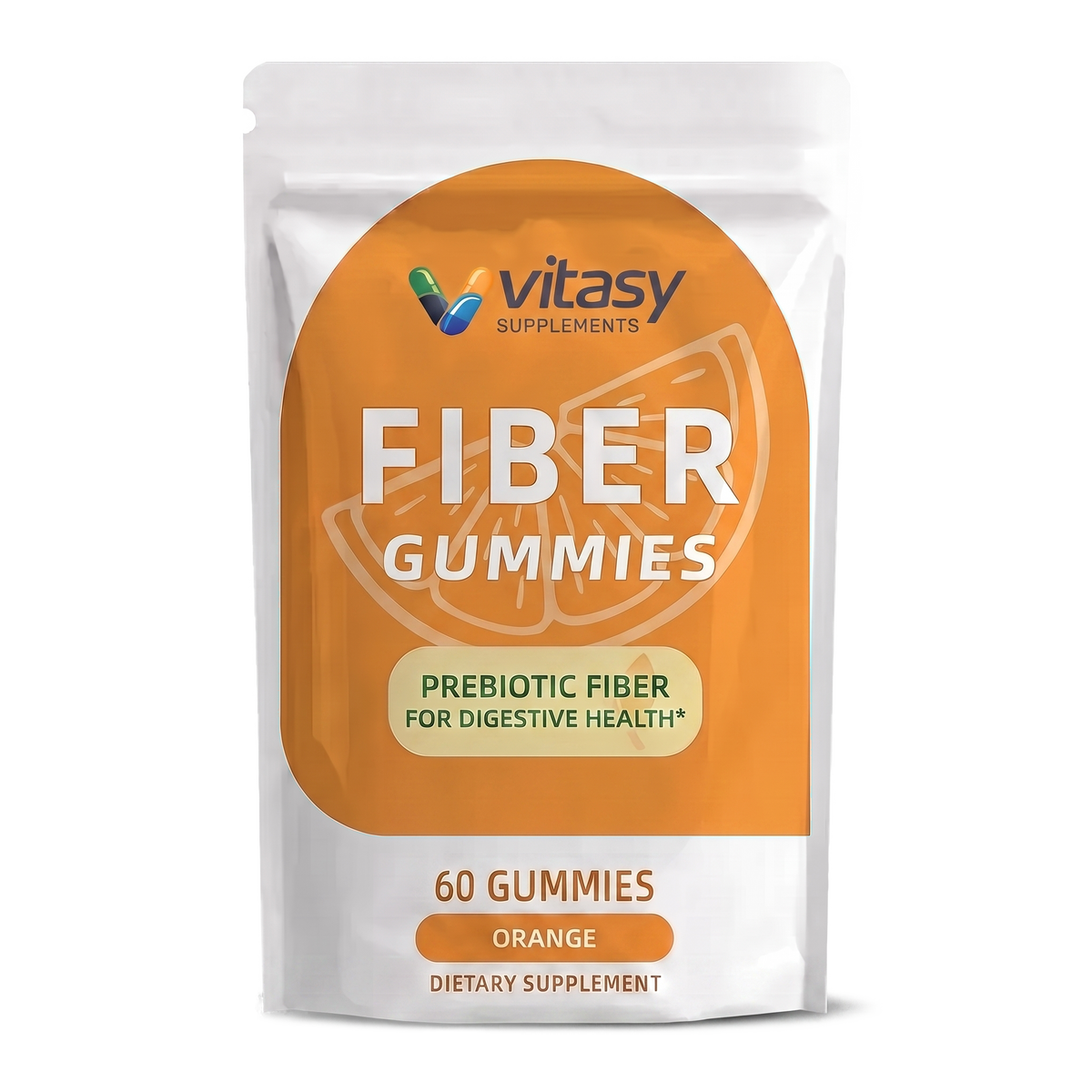 Fiber Gummies v4 - Orange hero