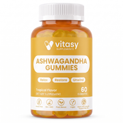 Ashwagandha Gummies - Stress, Focus and Sleep Support - 1500mg Equivalent Per Serving - 60 Vegan Gummies in 4 Flavors image 2