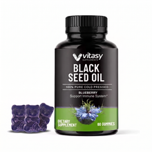 Black seed oil Gummies v2 - Gallery Image 3 Blueberry