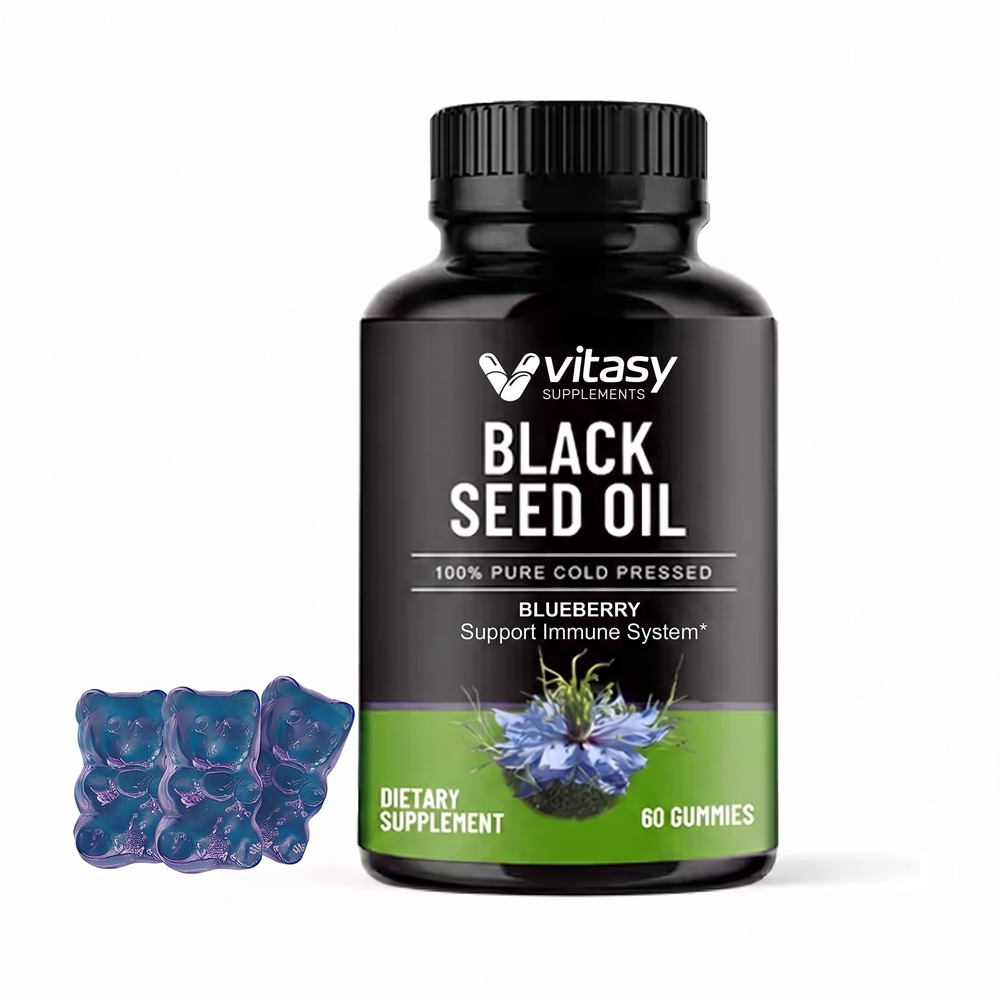 Black seed oil Gummies - Gallery Image 3 Blueberry