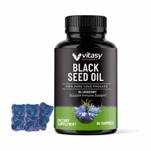 Black seed oil Gummies - Gallery Image 3 Blueberry