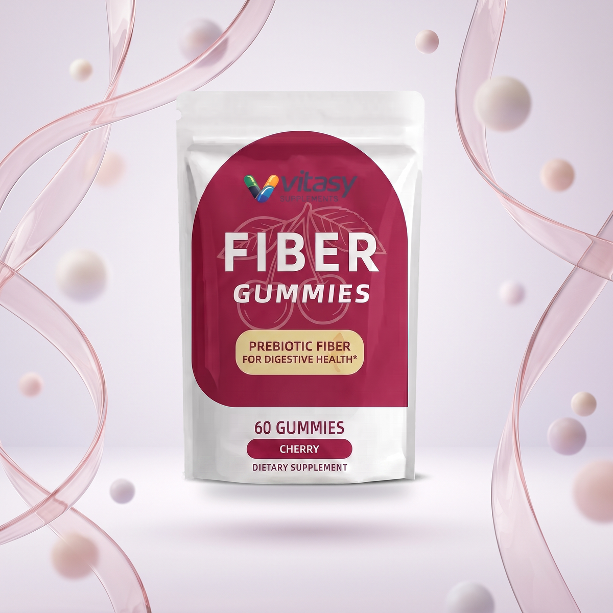 Fiber Gummies v1 - Cherry hero