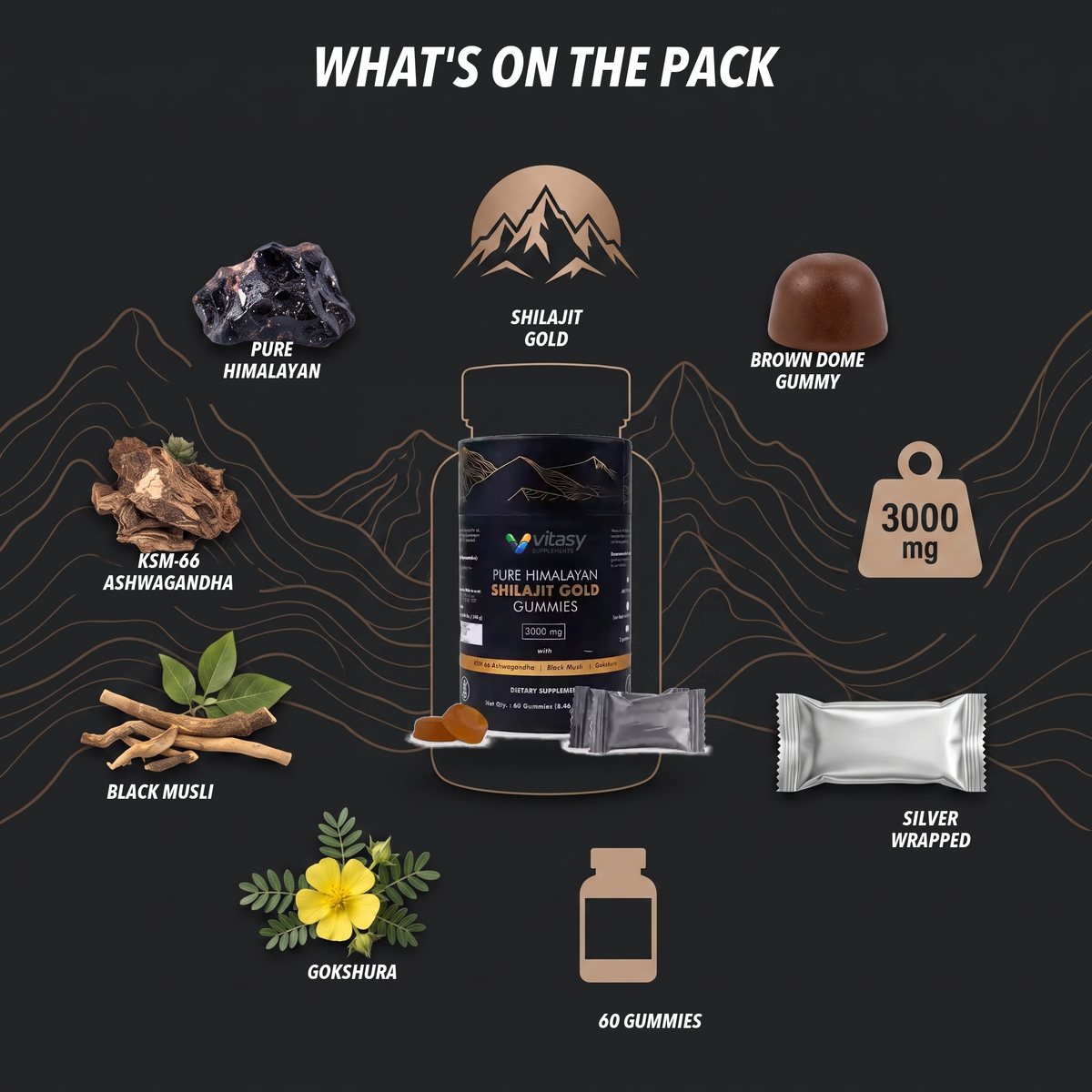 Shilajit Gummies v2 - 04 Pack Highlights - corrected object-anchored typography
