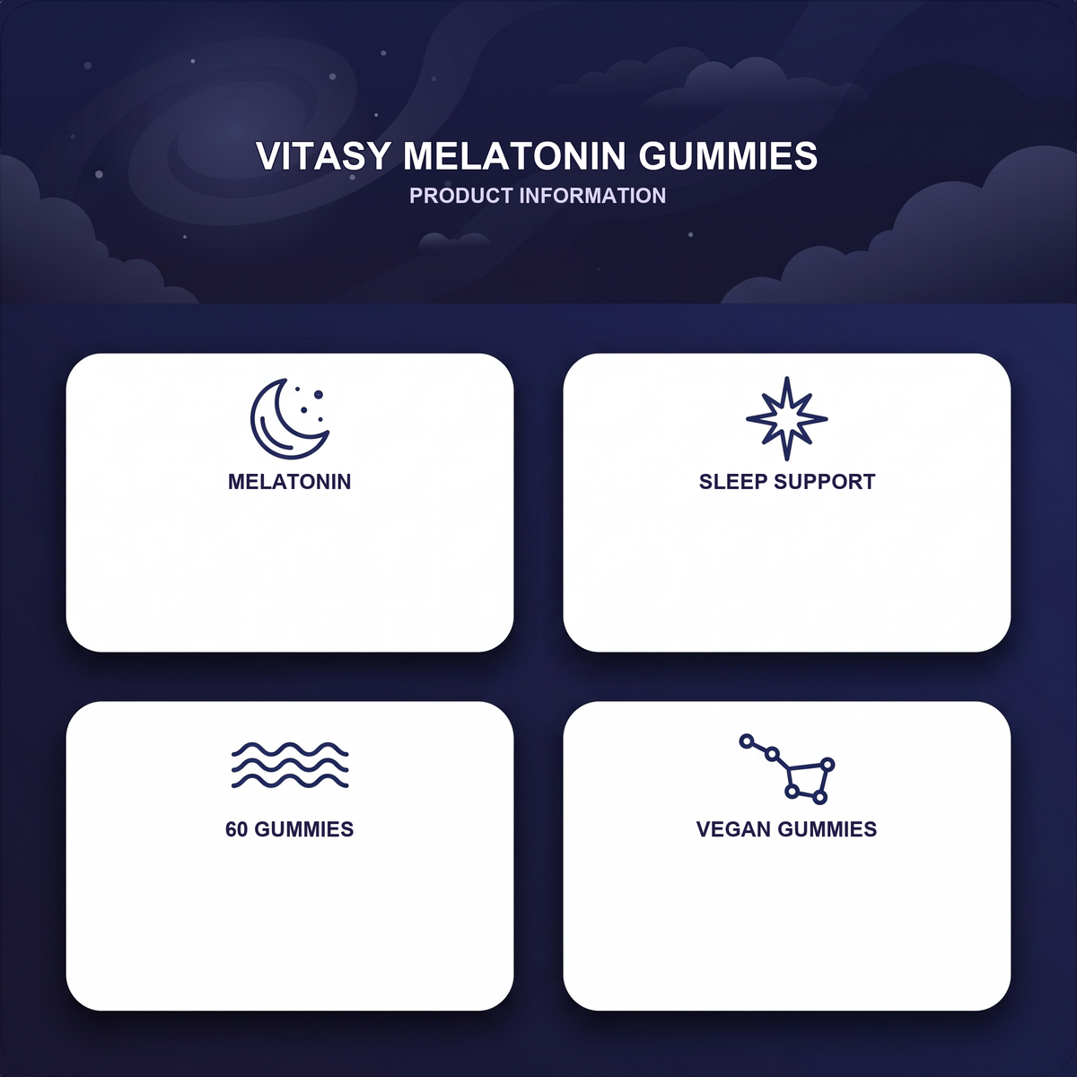 Melatonin Gummies v8 - Gallery Image 6 Product Information