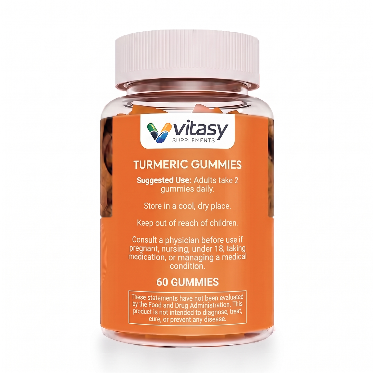 Turmeric Gummies v6 - Suggested use and warnings