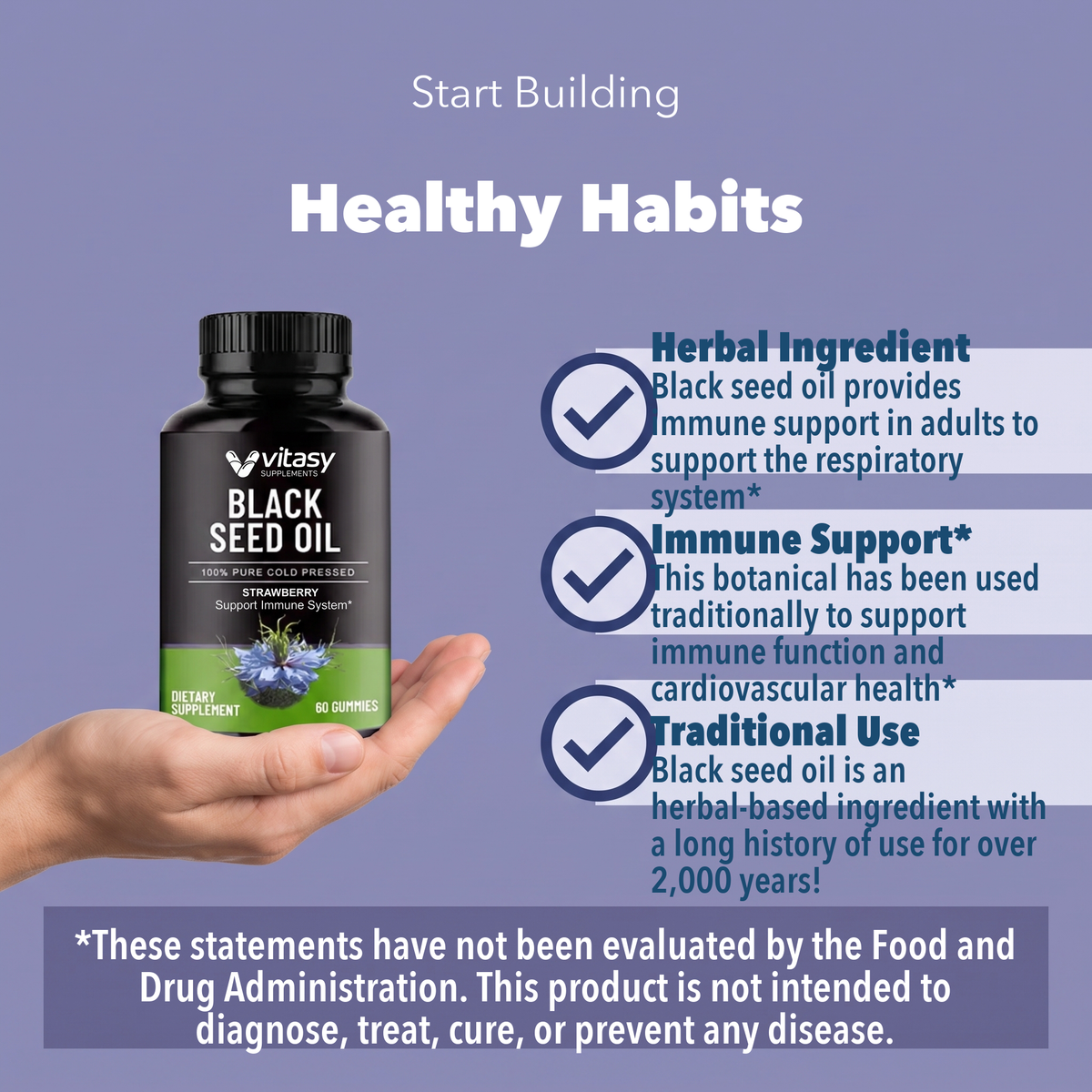 Black Seed Oil Gummies v1 - Healthy habits