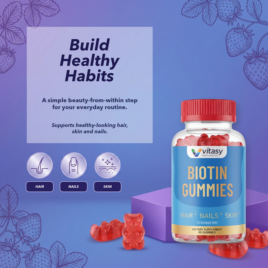 Biotin Gummies v1 - Gallery Image 6 - 05-build-healthy-habits