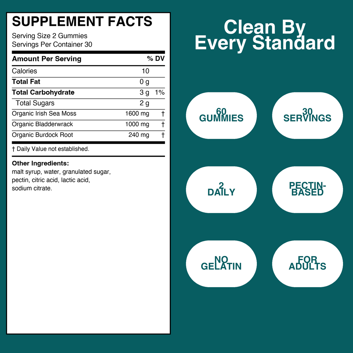 Sea Moss Gummies v1 - 05 Facts Standard