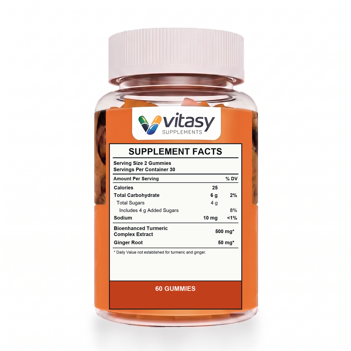 Turmeric Gummies v6 - Supplement facts