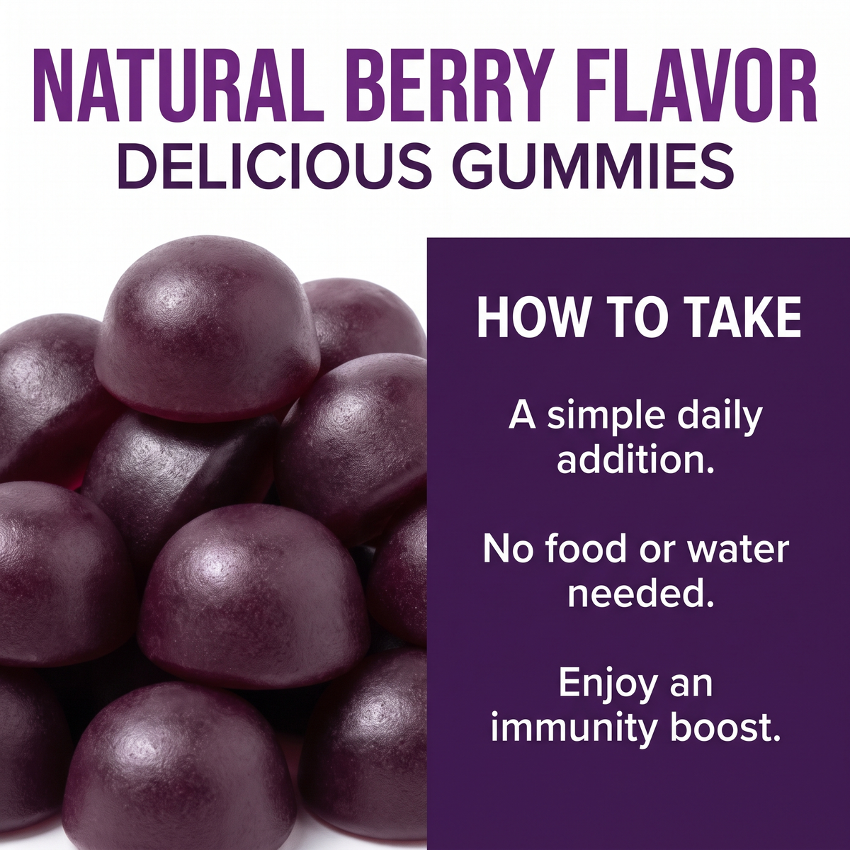 Elderberry Gummies v8 - How to take