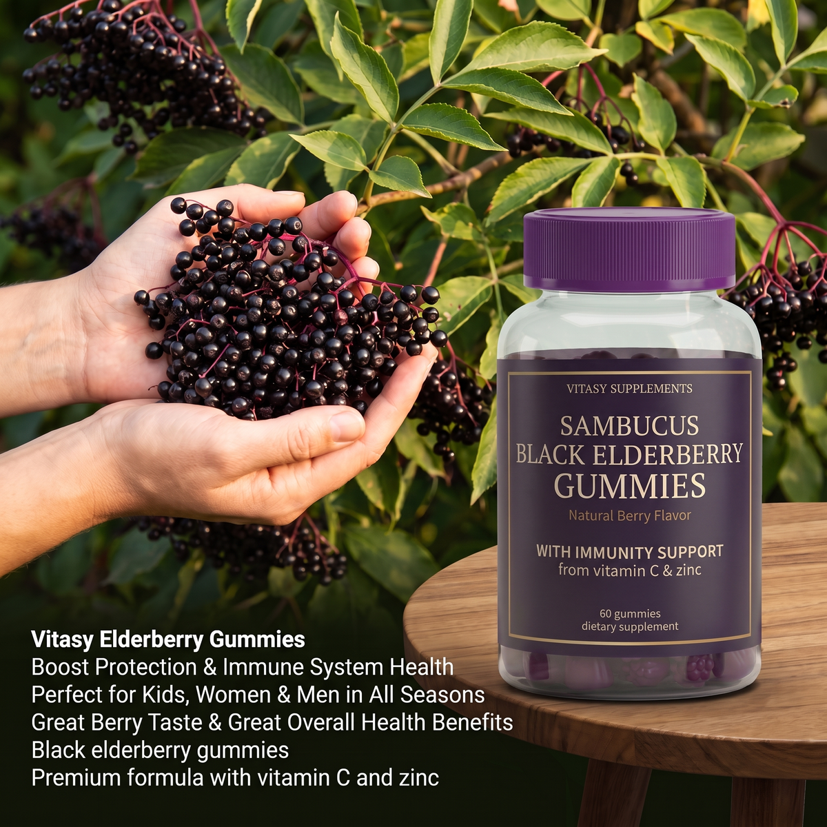 Elderberry Gummies v8 - Benefits lifestyle