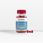 Biotin Gummies v3 - Gallery Image 4 - Single-bottle Cherry hero