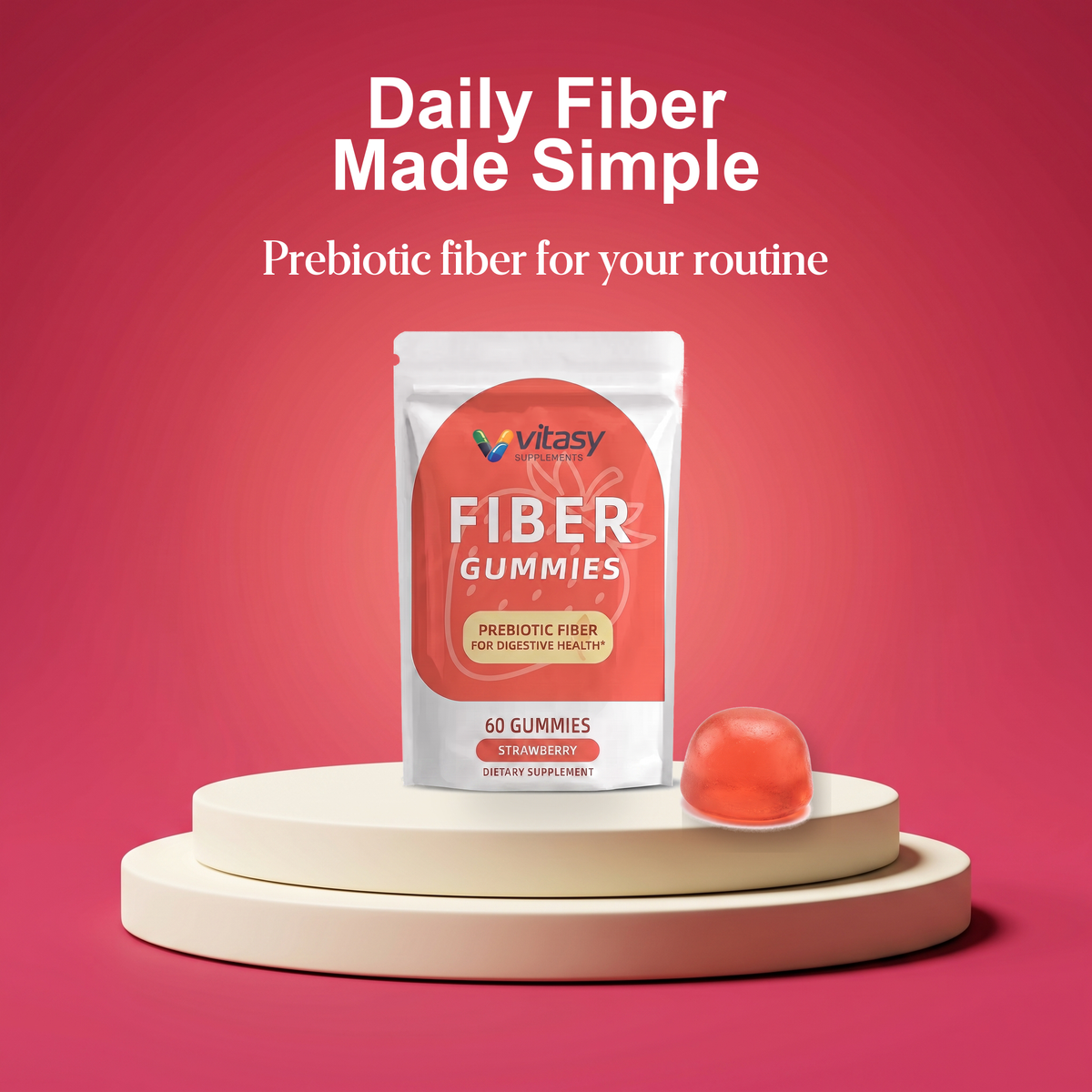 Fiber Gummies v2 - 30-day supply