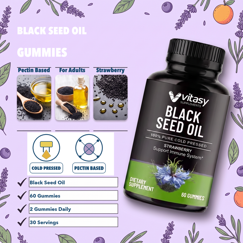 Black Seed Oil Gummies v1 - Product overview