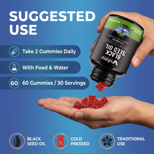 Black seed oil Gummies - Gallery Image 8 Suggested use