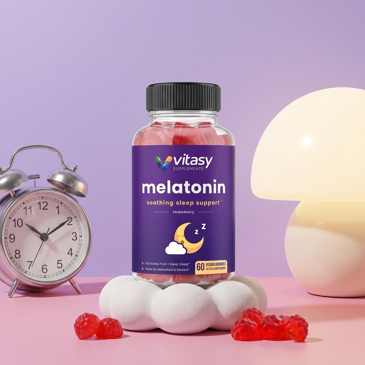 Melatonin Gummies v3 - 09 Nightstand Clock