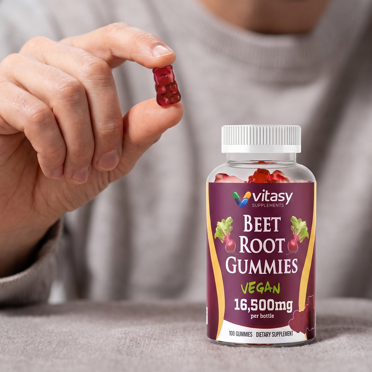 Beet Root Gummies v3 - Gallery Image 10