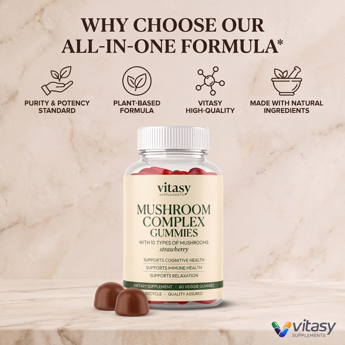 Mushroom Gummies v8 - Why choose trust badges
