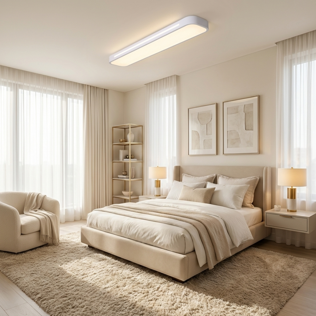 Ceiling Light | Elongated Linear Form