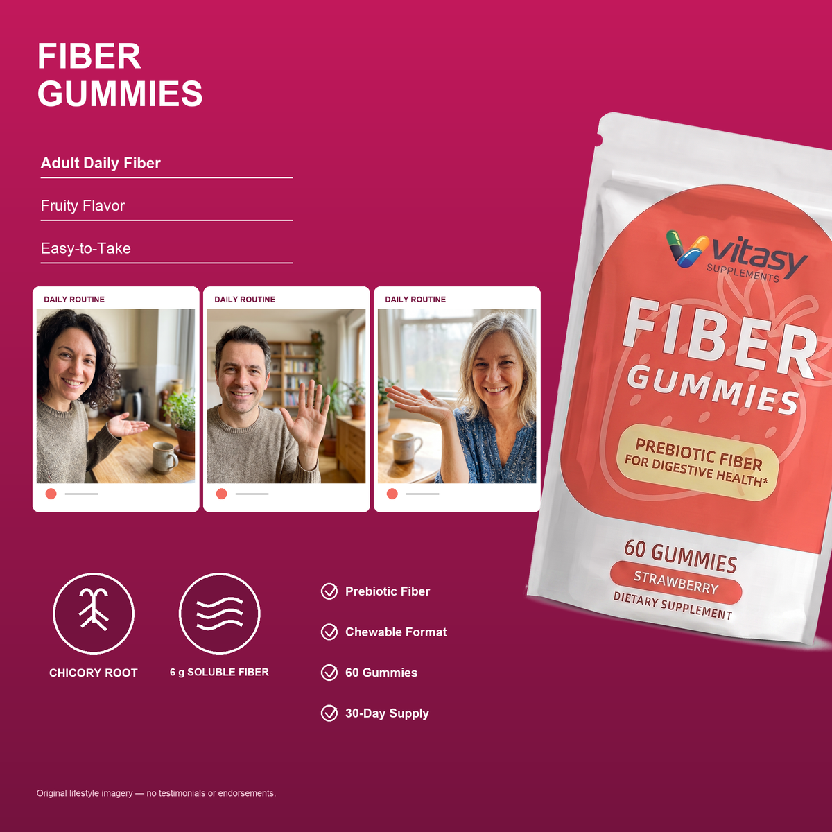 Fiber Gummies v4 - Daily routines