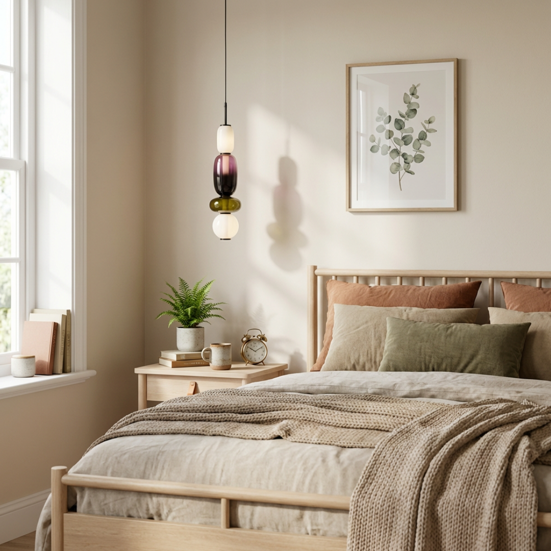 Pendant Light | Layered Shade Hanging Design