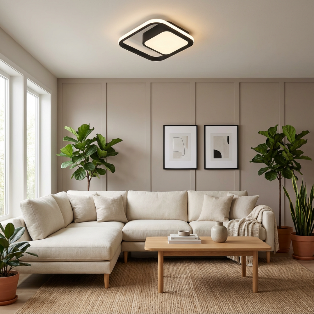 Ceiling Light | Geometric Loop